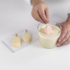 Силиконова форма за сладолед "GEL 18M Classic wave mini"